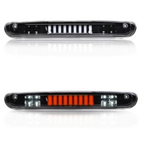 PIT66 LED 3rd Brake Light, Fit for 2007-2014 Chevy Silverado/2007-2014 GMC Sierra/ Fit for 2009-2010 H-ummer H3T LED Third Brake Light Cargo Black Housing Clear Lens