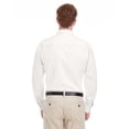 thumbnail image 3 of Men's Tall Foundation 100% Cotton Long-Sleeve Twill Shirt with Teflon™ - WHITE - 2XT, 3 of 3