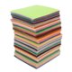 thumbnail image 3 of 100/25 / 40x colores arte artesanía tela no tejida fieltro hoja decoración de costura 10x10cm Sunnimix Tela no tejida de bricolaje, 3 of 8