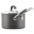 thumbnail image 3 of Circulon Radiance Hard Anodized Nonstick 10 Piece Cookware Set, Gray, 3 of 14
