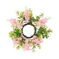 thumbnail image 2 of Guirnalda de velas navideñas Strade Fareast Limited Adorno creativo navideño Portavelas de Navidad Corona Rosa 25 cm, 2 of 8