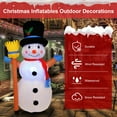 thumbnail image 3 of Furnishing articles,Ft Inflatables Decorations With Decorations Waterproof Decorations With Led 4 Ft Blow Decorations And Ropes Party Ropes Party Lawn Snowman Blow, 3 of 7