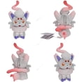 thumbnail image 4 of Recién llegado, juguetes de peluche de Pokémon Hisuian Zorua, Anime Gastly Gengar Gyarados Cinderace Lucario Groudon, muñecos de peluche para niños, 4 of 5