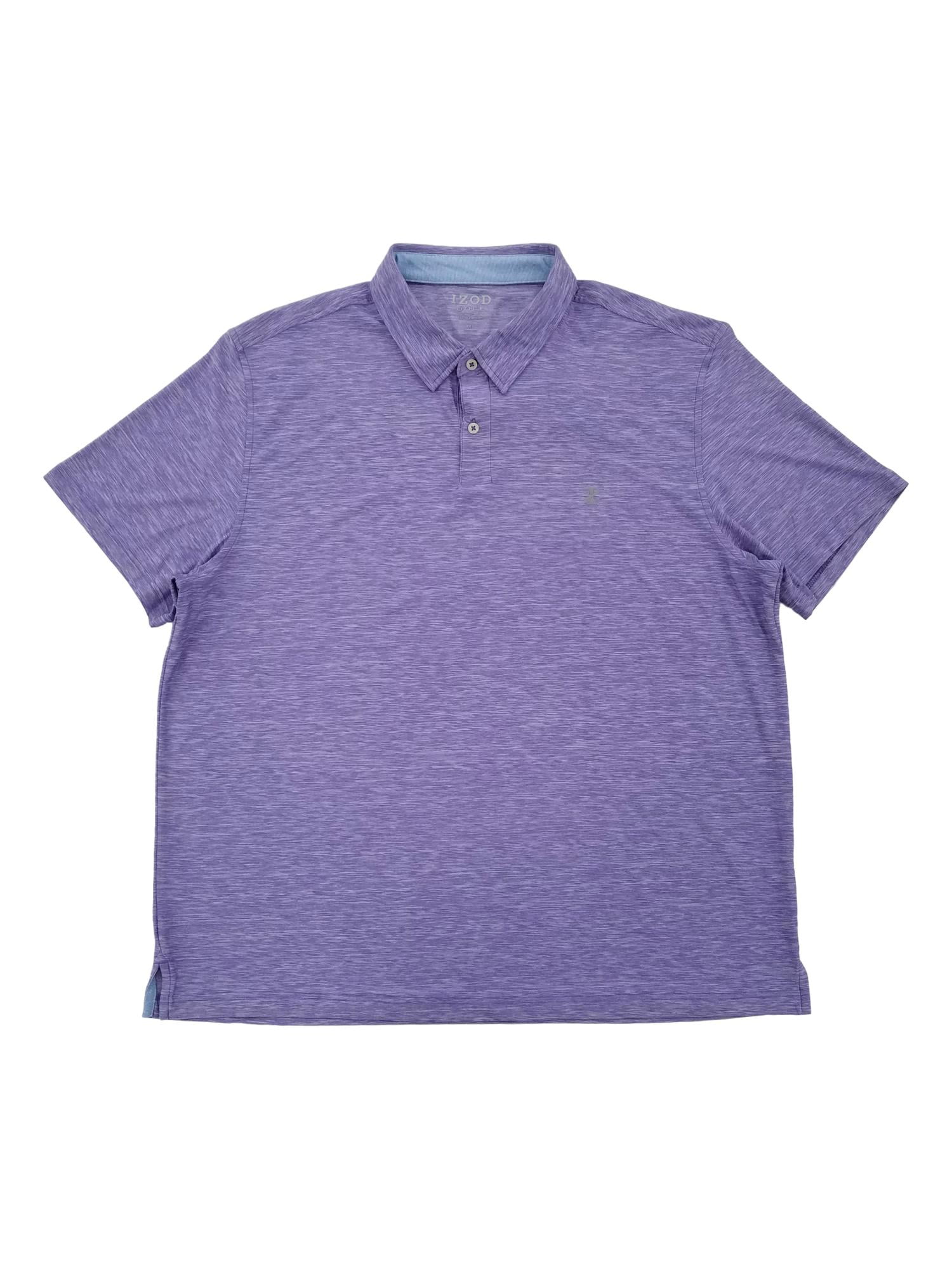 purple golf polo