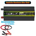 thumbnail image 3 of Inversor Coche Sinusoidal Pura 12 V A 220 V LED Pantalla Voltaje Enchufe Estándar Europeo (6000 W), 3 of 9