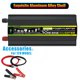 thumbnail image 3 of DC 12V a AC 220V Inversor de automóvil Enchufe de la UE Inversor de energía inteligente (6000W), 3 of 9