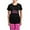 With Pink Pant, variant on CafePress - J'aime Paris Women's Dark Pajamas - Women's Short Sleeve Print T-Shirt and Pants Dark Cotton Pajama Set