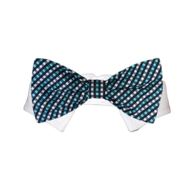 Pooch Outfitters PALB-XXL Alex Bow Tie, Blue - 2XL