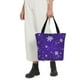 thumbnail image 5 of Easygdp Dark Purple Snowflakes Bolso de Hombro para Mujer, Bolso Bandolera y Cartera de Mano Elegante para Uso Diario, 5 of 6