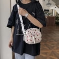 thumbnail image 2 of Cute Purses for Women Strawberry Bag Corduroy Tote Bag for Women Messenger Bag Cute Crossbody Bags Handbags, 2 of 7