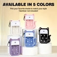 thumbnail image 5 of Gynky Cat Silicone Case with Keyring for Touchland Hand Sanitizer Mist Case 1FL. OZ, With Cute 6 Charms Accessory, Pink, 5 of 7