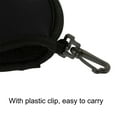 thumbnail image 4 of Uxcell Portable Pouch Pocket Washer Bag with Clips Golf Ball Cleaner Black, 4 of 5