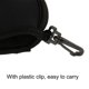 thumbnail image 4 of Golf Pelota Limpiador Portátil Bolsa Bolsillo Arandela Bolsa con Clips, Negro Paquete de 2, 4 of 5