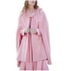 thumbnail image 2 of Puntoco Mujeres Trench Coat Open Front Cardigan Jacket Coat Shawl Cape Cloak Mantle Plus Flash Picks Puntoco Puntoco-6588, 2 of 9