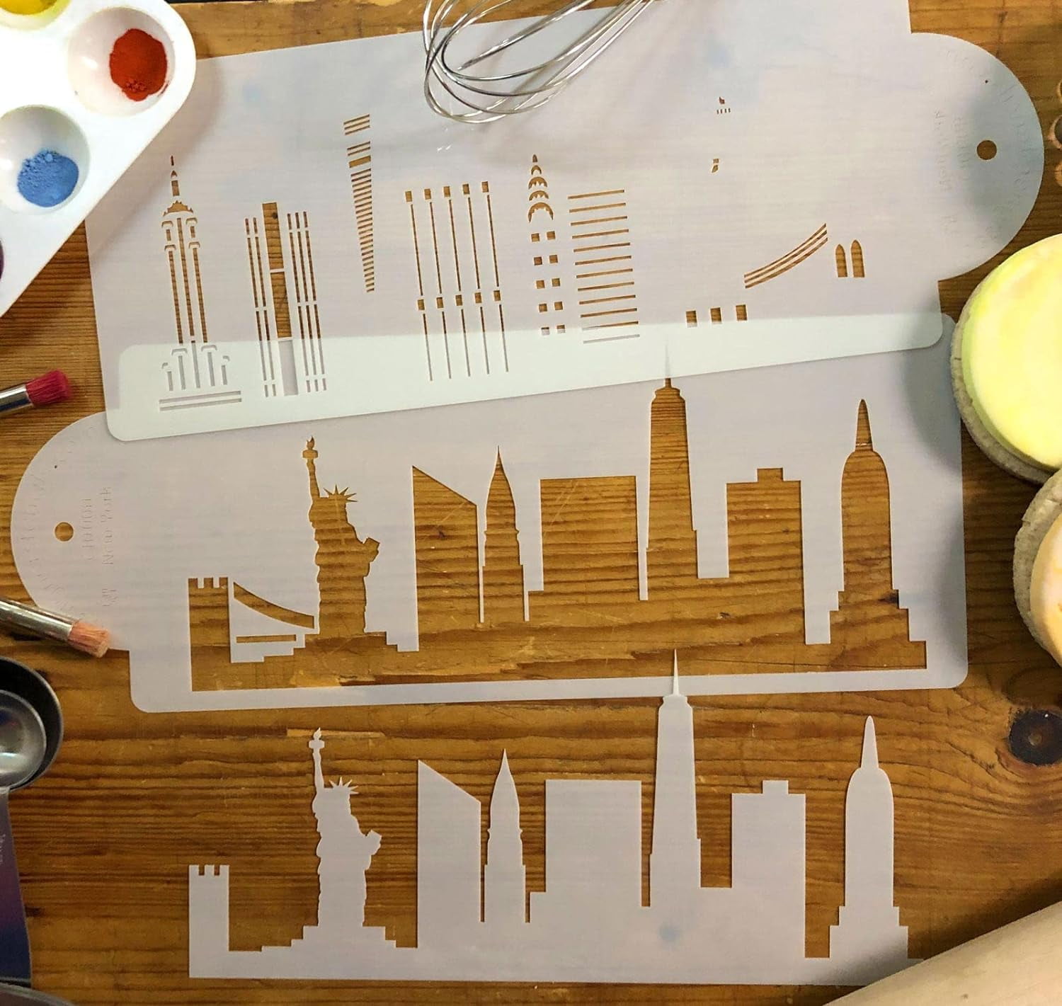 Skyscraper Cake - Stencil –