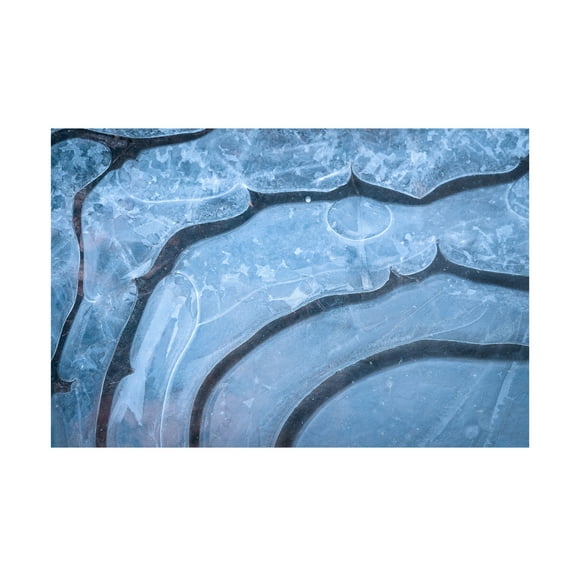 Trademark Fine Art Christian Lindsten Iceformations Canvas Wall Art