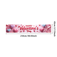 thumbnail image 3 of LUUFILx Valentine's Day Backdrop Banner Decorations Photography Props Party Supplies Heart Decor Background, 3 of 7