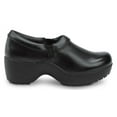 thumbnail image 2 of SR Max Geneva, Black, Women's, Clog Style Slip Resistant Soft Toe Work Shoe. (7.0 M), 2 of 5