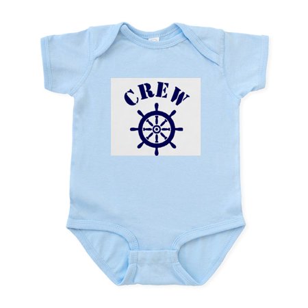 

CafePress - CREW Infant Bodysuit - Baby Light Bodysuit Size Newborn - 24 Months
