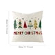 thumbnail image 3 of Fundamentos de almohada navideña con estampado de árbol de Navidad y muñeco de decoración del hogar Xihbxyly, 3 of 7