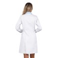 thumbnail image 2 of Sxiwei Professional Lab Coat for Women Full Sleeve Medical Coat Notch Lapel Big Pockets Halloween White Peaked Lapel XXL, 2 of 6