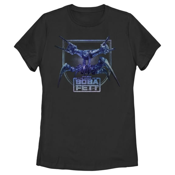Women's Star Wars: The Book of Boba Fett Annihilator Droid  Graphic Tee Black 2X Large
