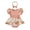 Pink Flower, variant on WIBACKER Newborn Baby Girls Summer Clothes Infant Short Sleeve Butterfly Print Romper Dress Headband Outfits