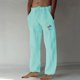 thumbnail image 1 of Pantalones largos para hombre, moda, estampados, casuales, cintura elástica con bolsillo, pantalones deportivos, pantalones de poliéster para hombre., 1 of 4