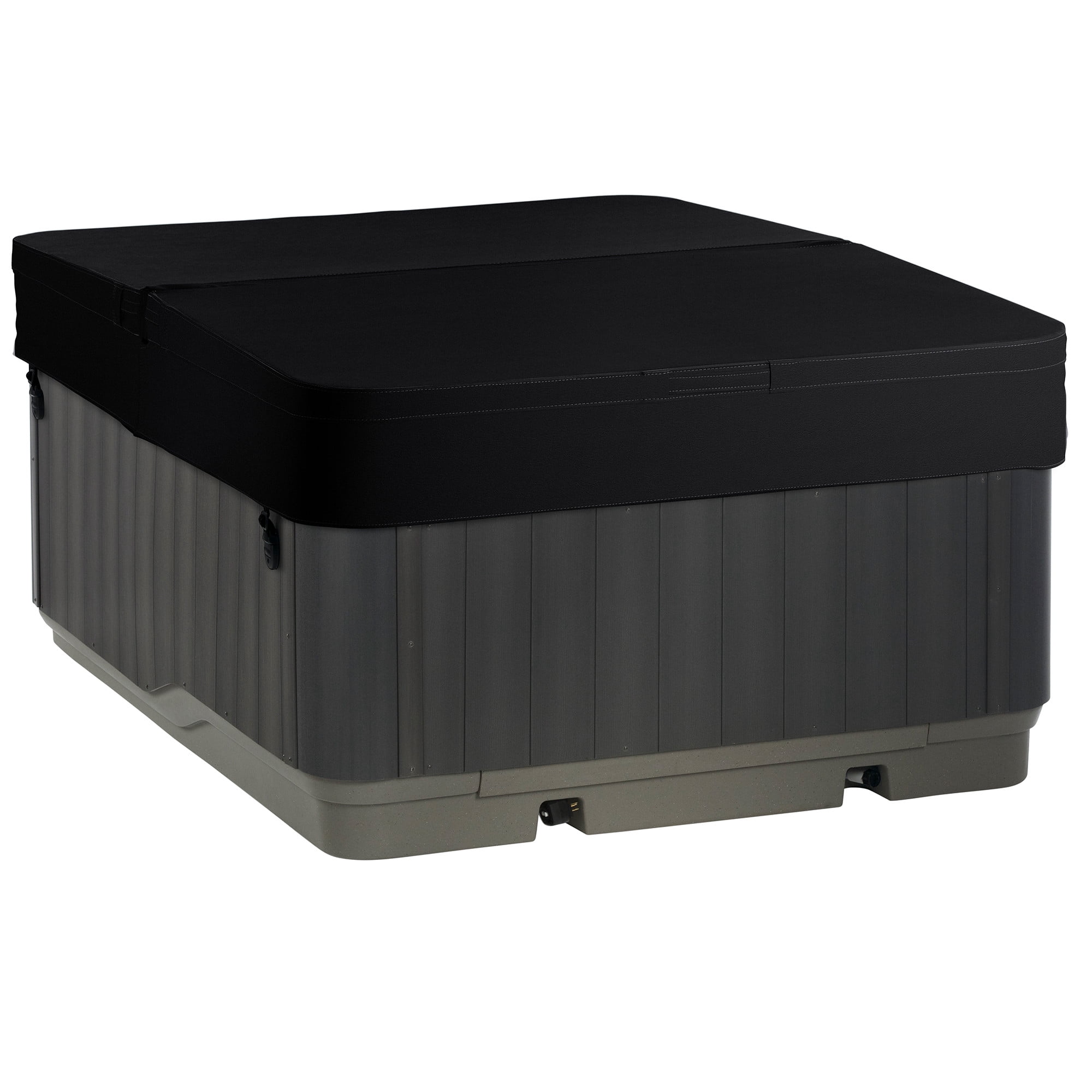 All New 2025 HydroLuxe IBIZA Taupe/Charcoal Hot Tub - 4-Person, 25 Jets, Convertible 110v/220v