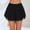 128#Black, variant on Women's Basic Versatile Stretchy Flared Casual Mini Skater Skirt Champagne Dress For Women Overall Dress For Women