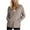 Beige, variant on Pxxlle Womens Hoodies Casual Half Zip Fall Sweatshirts with Hood Loose Fit Long Sleeve Hooded Pullover Solid Color Workout Sweatshirt with Pockets Beige L