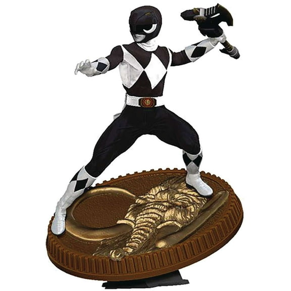 Power Rangers Mighty Morphin Black Ranger Statue