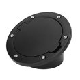 thumbnail image 1 of Black ABS Fuel Tank Cap Cover Fits for Jeep Wrangler JK 2007-2017 Car Accessory, 1 of 5