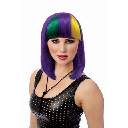 Franco Mardi Gras Wig