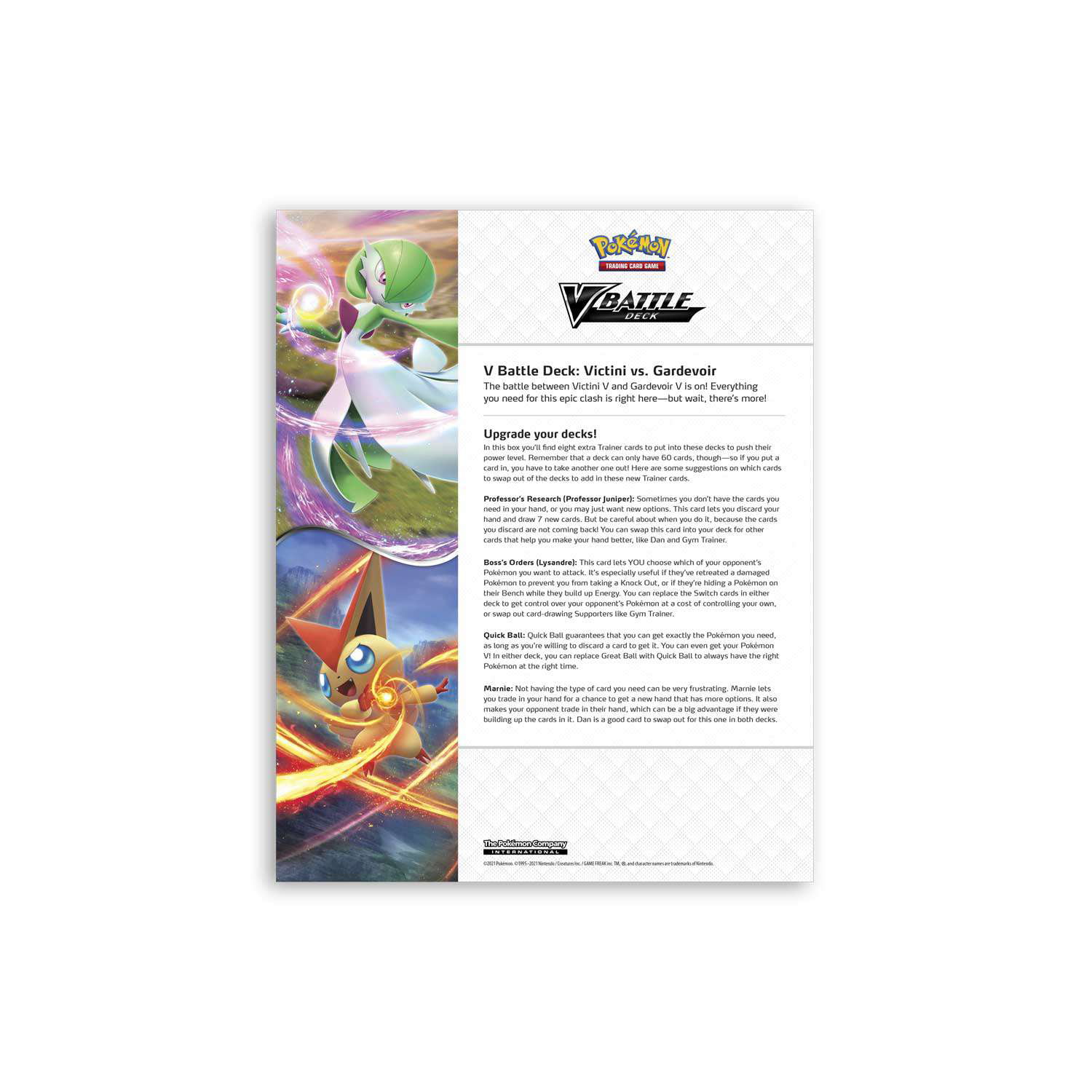 Pokemon Trading Card Game Victini V Battle Deck 