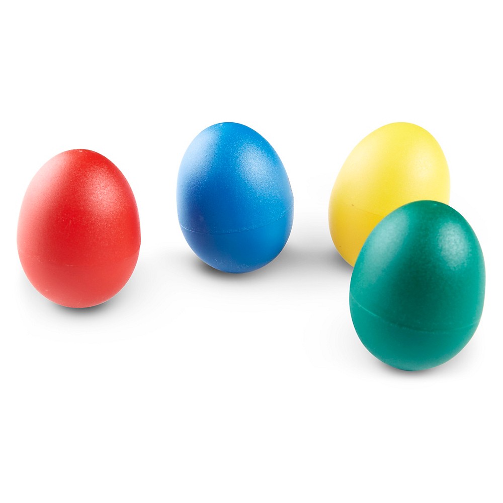 Meinl NINO Plastic Egg Shaker Assortment of 4 Pieces