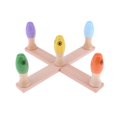 thumbnail image 4 of Juguete de lanzamiento de anillo de madera Hugo, 4 of 9