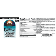Source Naturals Daily Essential Enzymes, Digestive Aid*, 500 mg - 60 Capsules