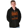 thumbnail image 5 of Sooner Than You Think Oklahoma Pride Zip Up Hoodie Men's Women's Brisco Brands X, 5 of 6