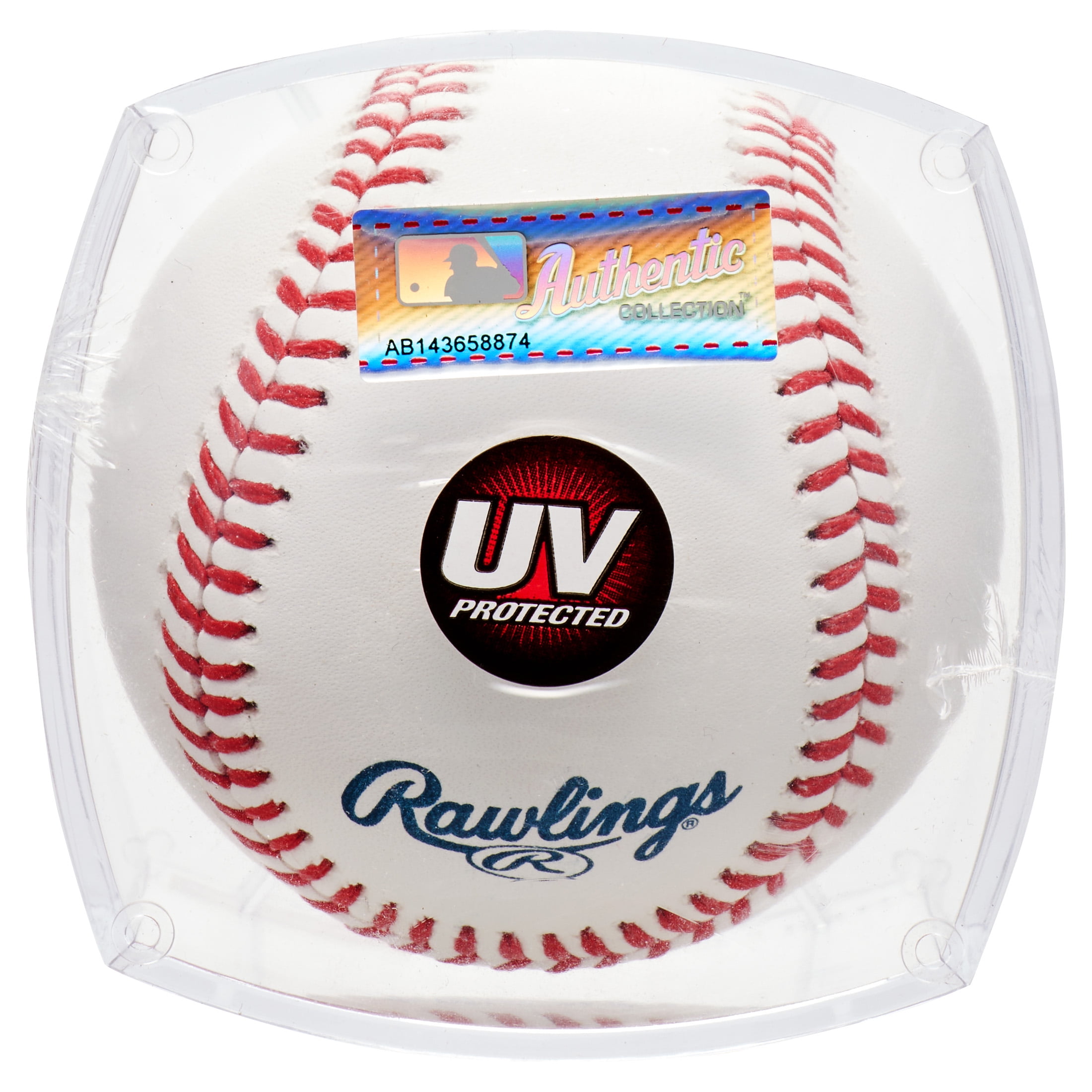 Rawlings Ball of Fame Baseball Display Cube Collectible Balls Clear RBOF 