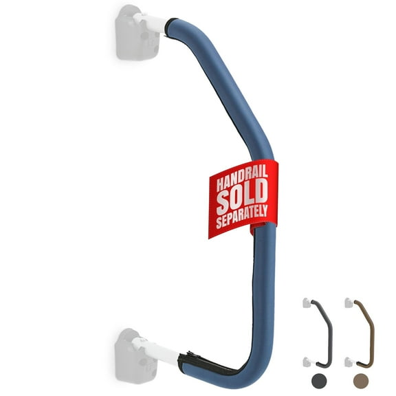 Stromberg Carlson AMZIP39B Zip Grip Handrail Grip Only, 39" Long, Blue