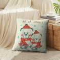 thumbnail image 3 of LALILO Throw Pillow Covers Two Cute Teddy Can Baby Shirt Fashion Kids Cushion Cover 18" x 18", 2 Pack, 3 of 6