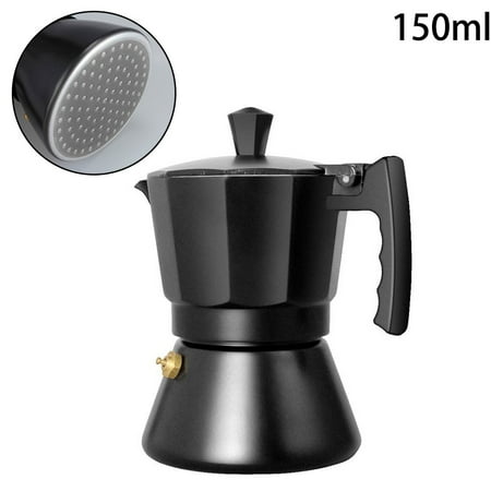 

Aluminum Moka Espresso Coffee Maker Percolator induction cooker Pot 150/300ML