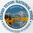 thumbnail image 2 of CafePress - Grand Teton NP - Adjustable Unisex Printed Trucker Hat with Mesh Back, 2 of 10