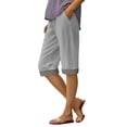 thumbnail image 2 of Womens Shorts Womens Athletic Shorts Capri Shorts For Women Womens Shorts Womens Casual Shorts Summer Shorts For Women Shorts For Women Workout Shorts Walking Athletic Shorts, 2 of 4