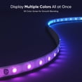 thumbnail image 2 of RGBW Lightstrips with Matter, 16.4ft 50 Color Zones Bluetooth & WiFi Smart LED Strip Lights Work with Apple Home, Google Home, LED Lights for Bedroom, App & Voice Control, 2 of 8