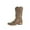Ivory Brown, variant on Corral Western Boots Mens Embroidered Ostrich Leather Ivory A4008