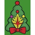 thumbnail image 2 of Boy's Guardians of the Galaxy Holiday Special Shield Christmas Tree  Graphic Tee Kelly Green X Large, 2 of 4