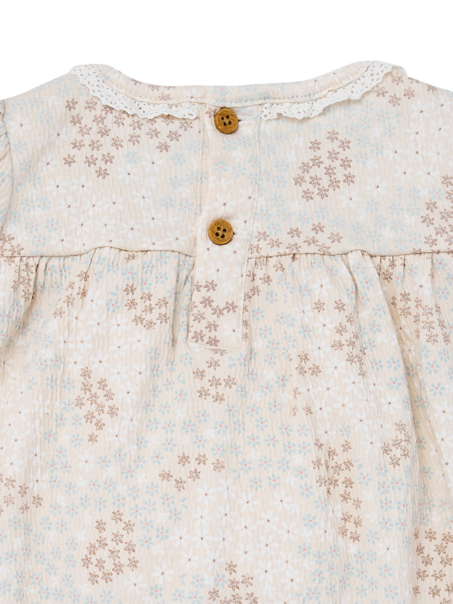 Modern Moments by Gerber Baby Girl Bubble Romper, Sizes 0/3 Months - 24 Months