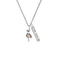 thumbnail image 2 of Delight Jewelry Silvertone Paint Palette Silvertone Hope Anchors the Soul Bar Charm Necklace, 23", 2 of 4